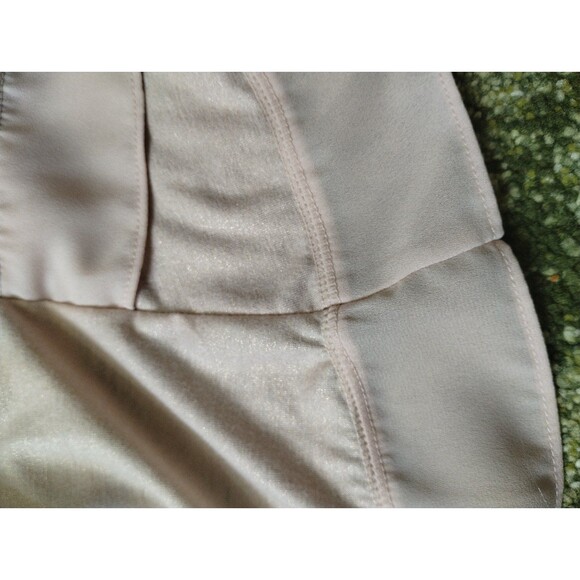 Jones Sweatshirt Women's L Long Sleeve Pink Lurex Chiffon Trim Hem Oversized - Picture 9 of 12